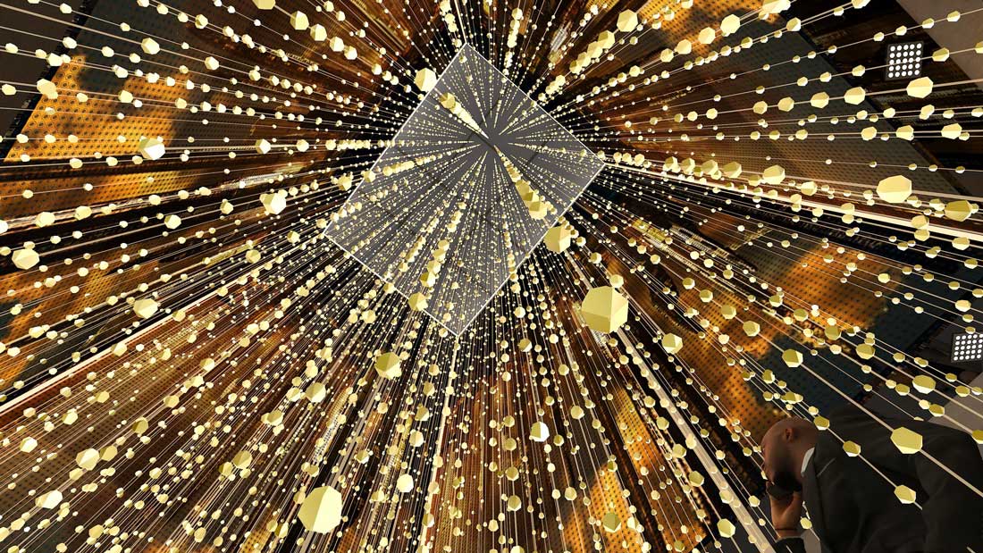 南京大學(xué)雙創(chuàng)成果展示規(guī)劃館設(shè)計(jì)效果圖-藝術(shù)投影3